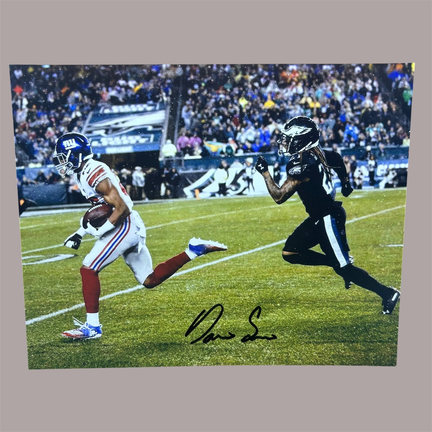 Darius Slayton Signed New York Giants 8x10