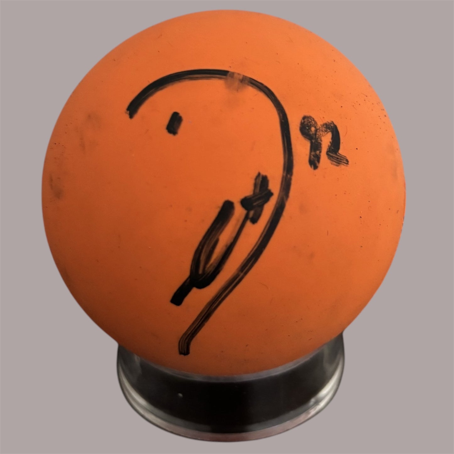 Dhane Smith Smith Signed Buffalo Bandits Ball (Orange)
