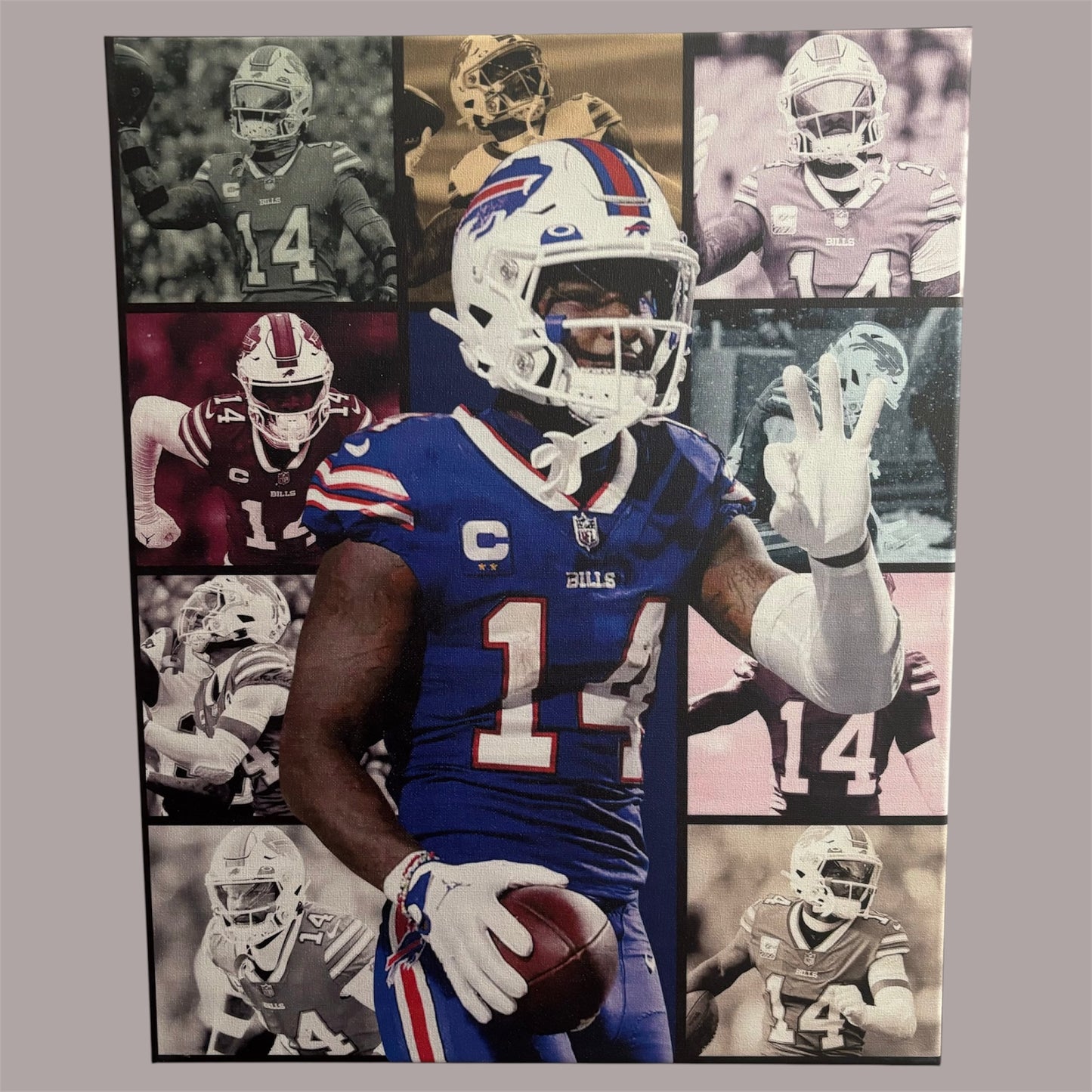 Stephon Diggs Buffalo Bills Eras Canvas