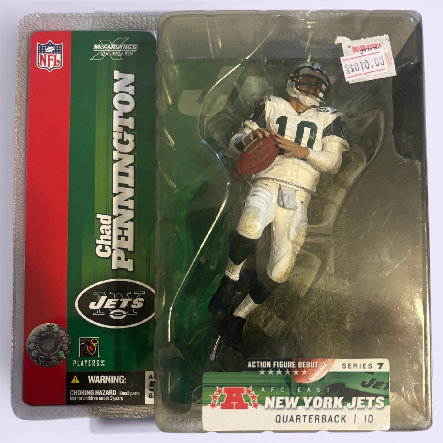 Chad Pennington Jets McFarlane