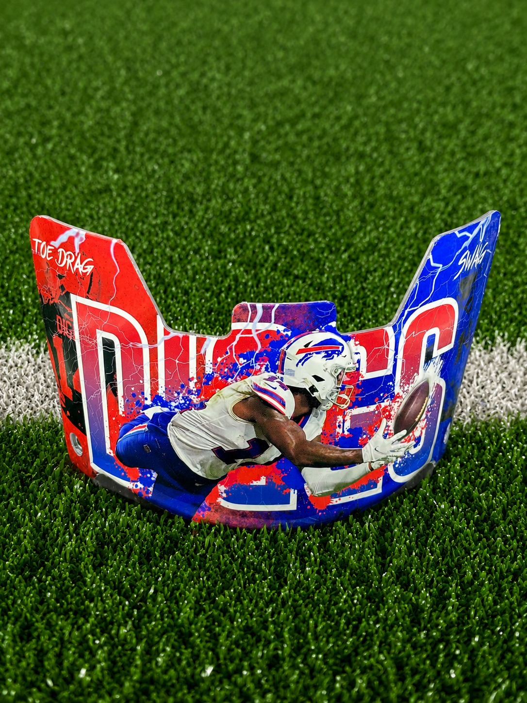Diggs Custom UA Style Visor