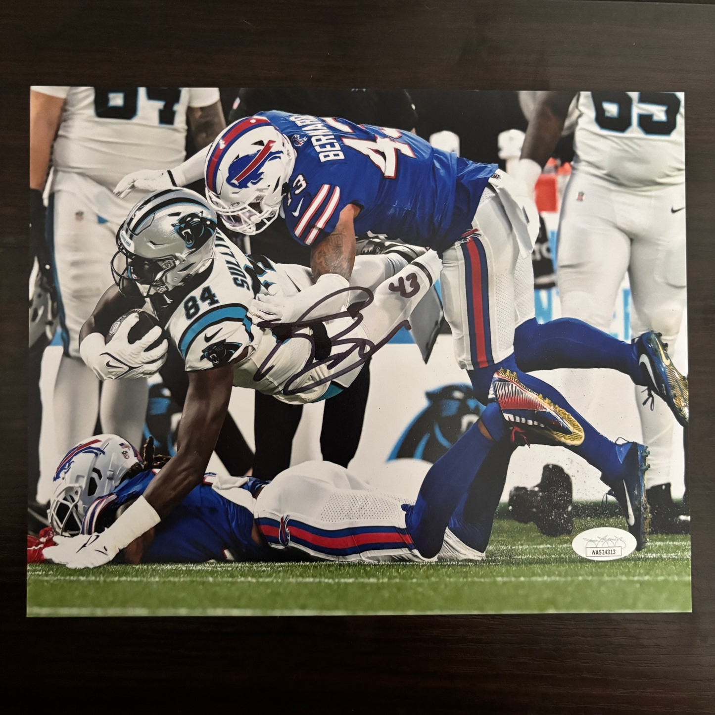 Terrel Bernard Signed Bills 8x10