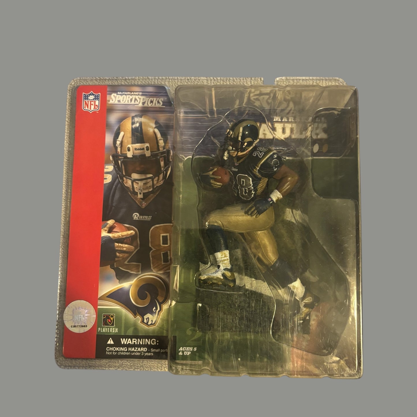 Marshall Faulk Rams McFarlane