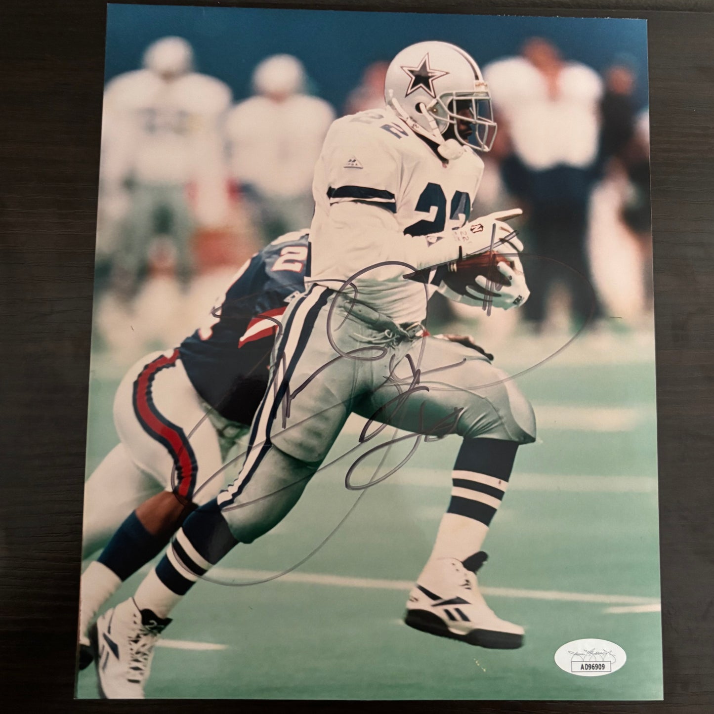 Emmitt Smith Signed Cowboys 8x10