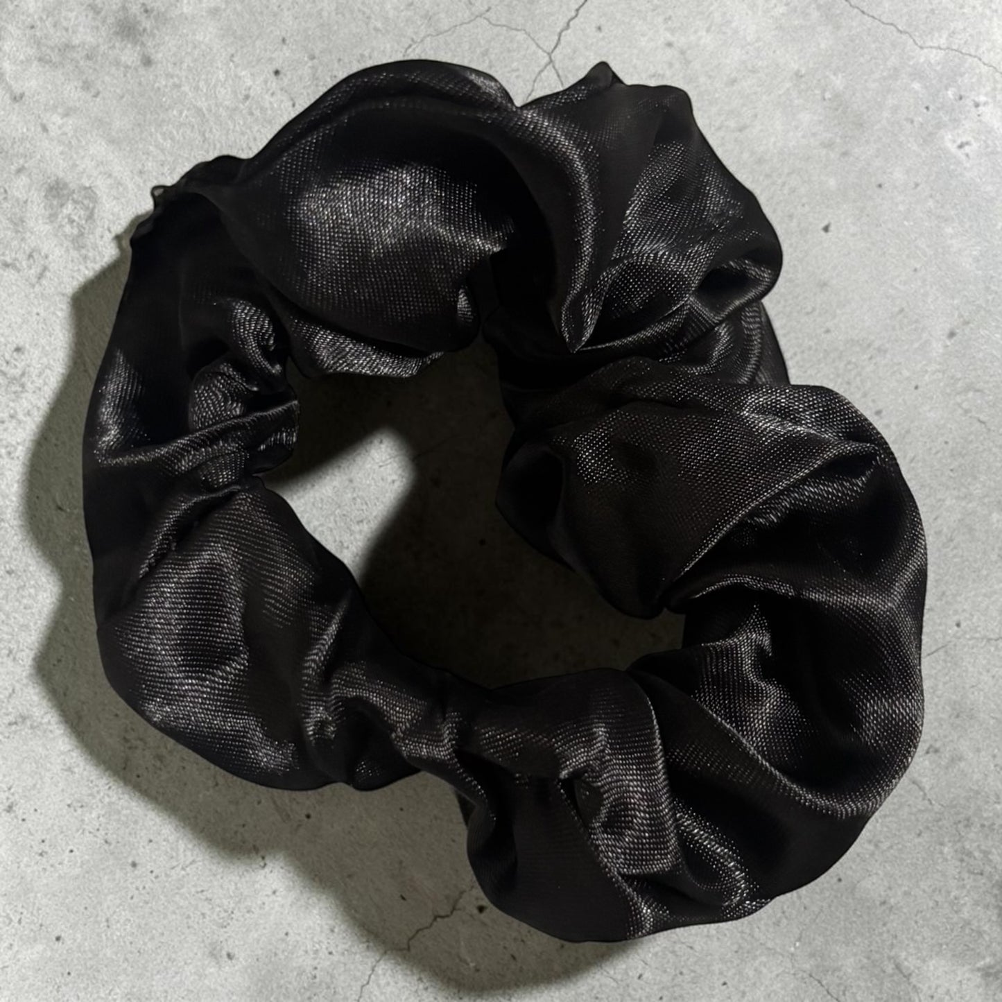 Grey & Black Scrunchies