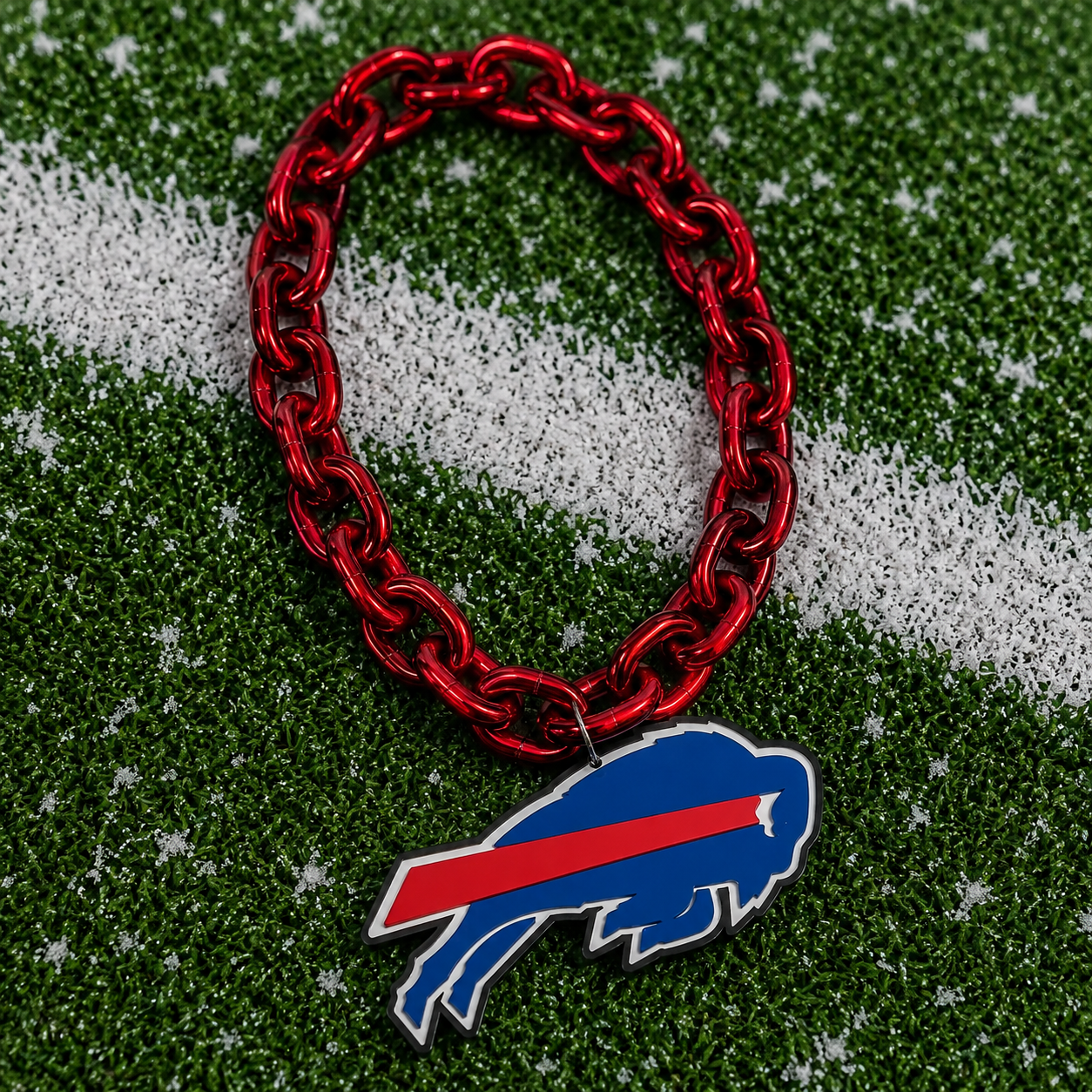 Buffalo Bills Oversized Necklace
