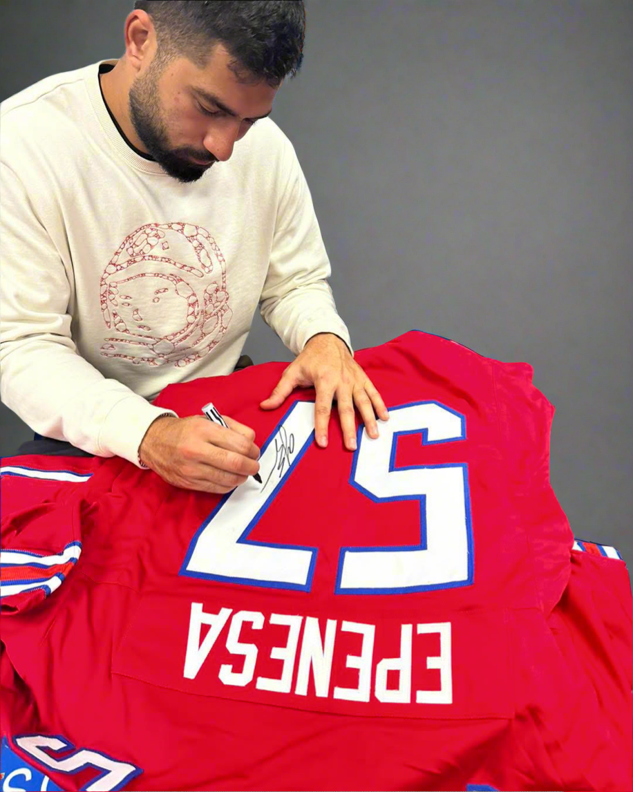 AJ Epenesa Signed Buffalo Bills Jersey