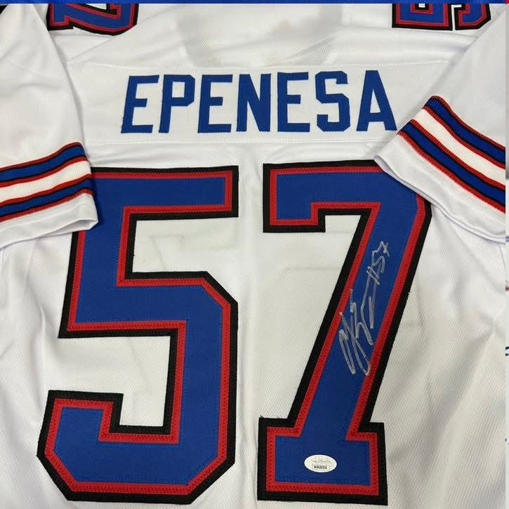 AJ Epenesa Signed Buffalo Bills Jersey