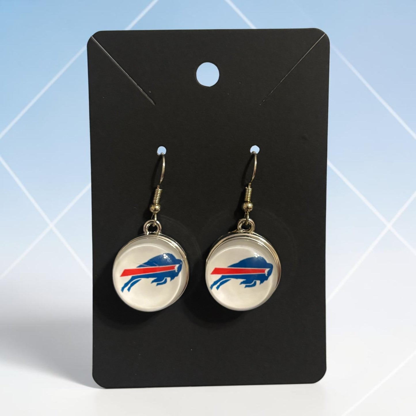 Dangle Snap Charm Earrings