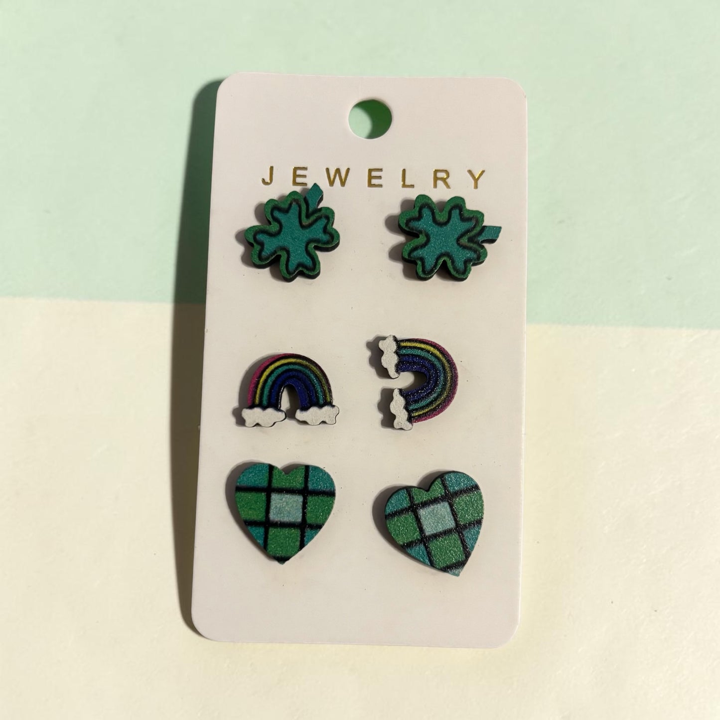 St. Patrick’s Day Earrings 3 Pack.