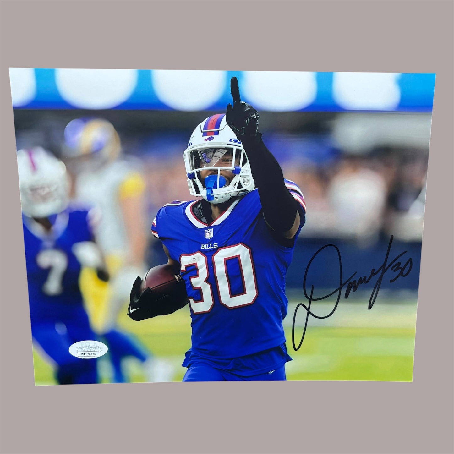 Dane Jackson Signed Buffalo Bills 8x10