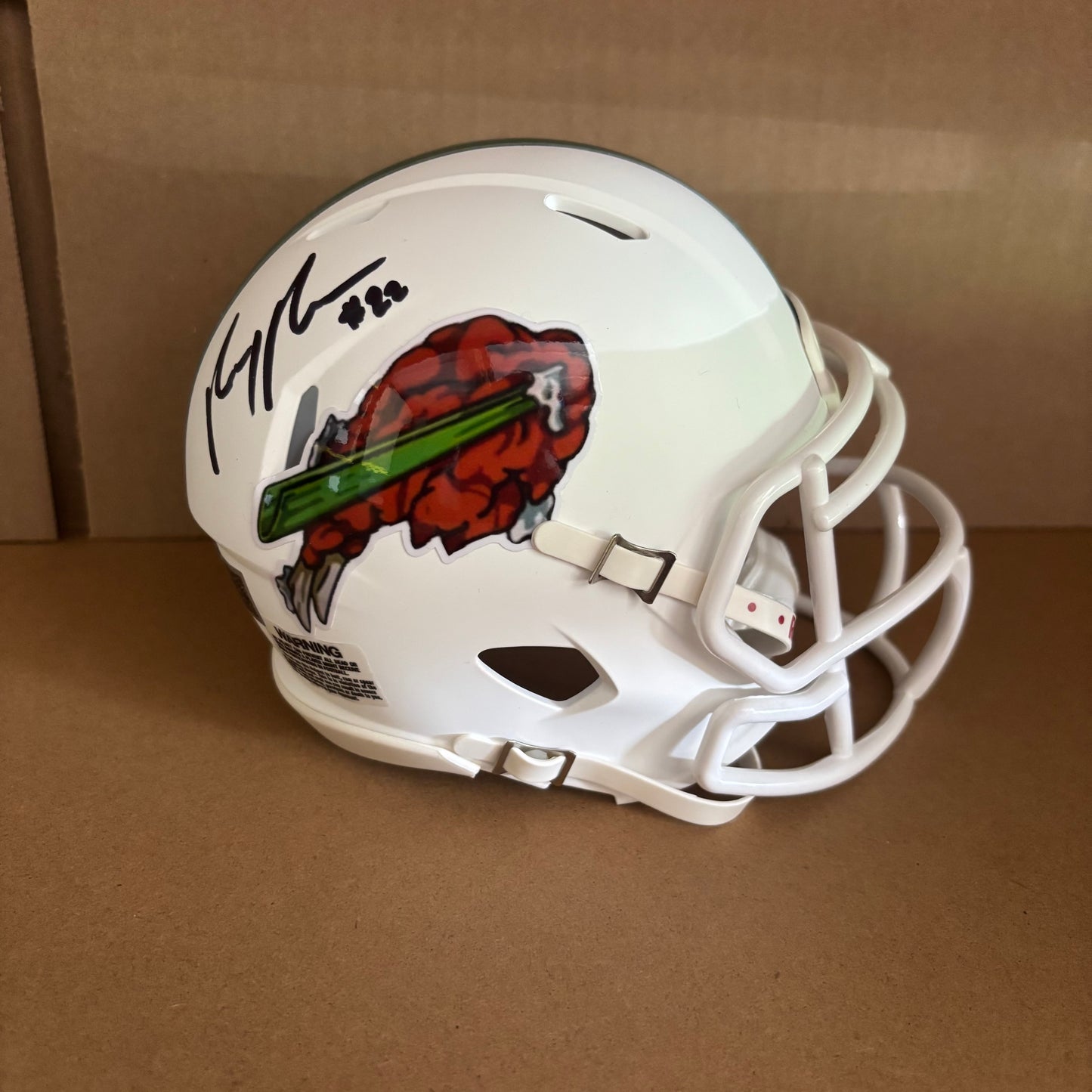 Ray Davis Matte White Wing Mini