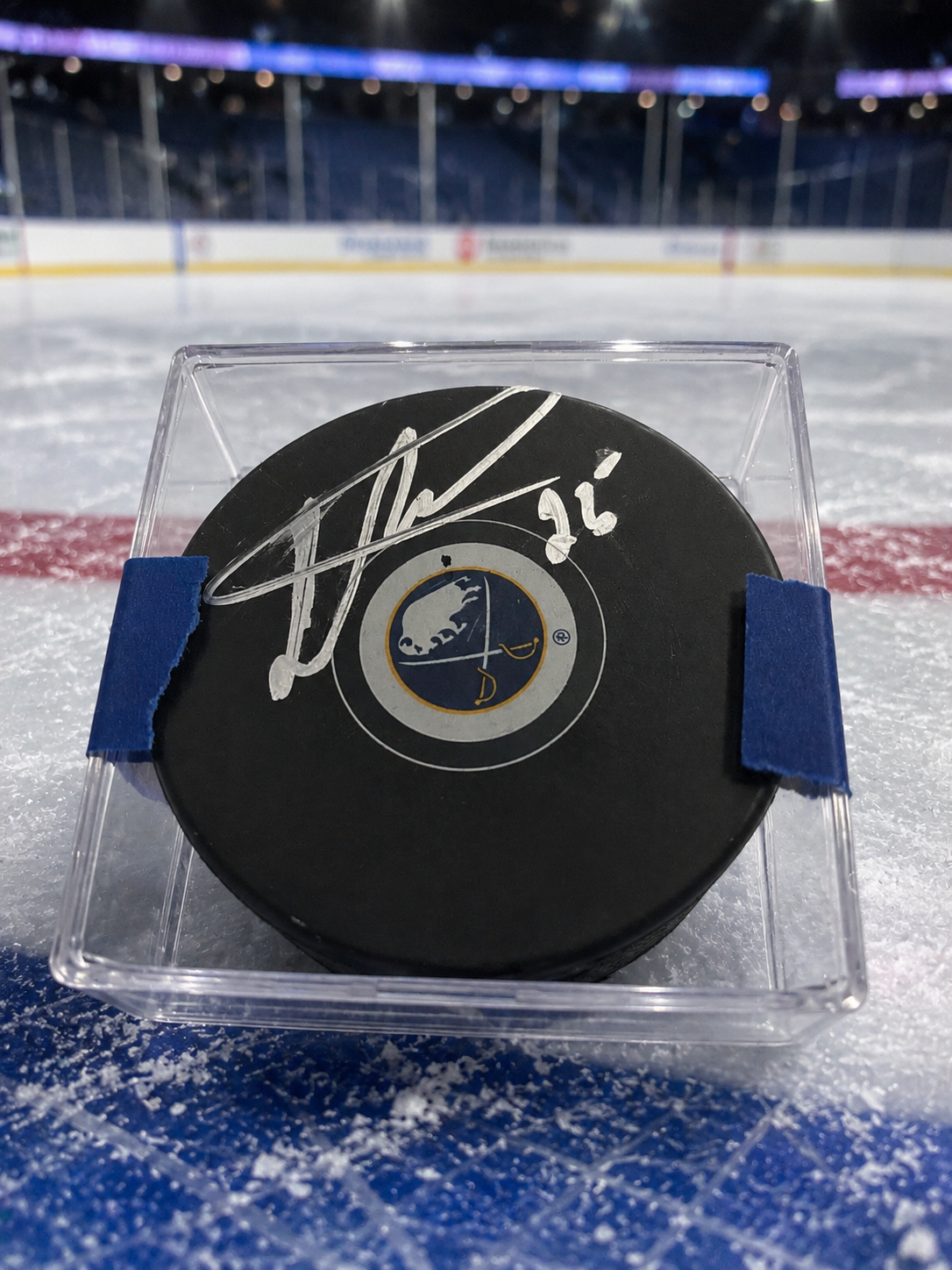 Jiri Kulich Signed Buffalo Sabres Puck