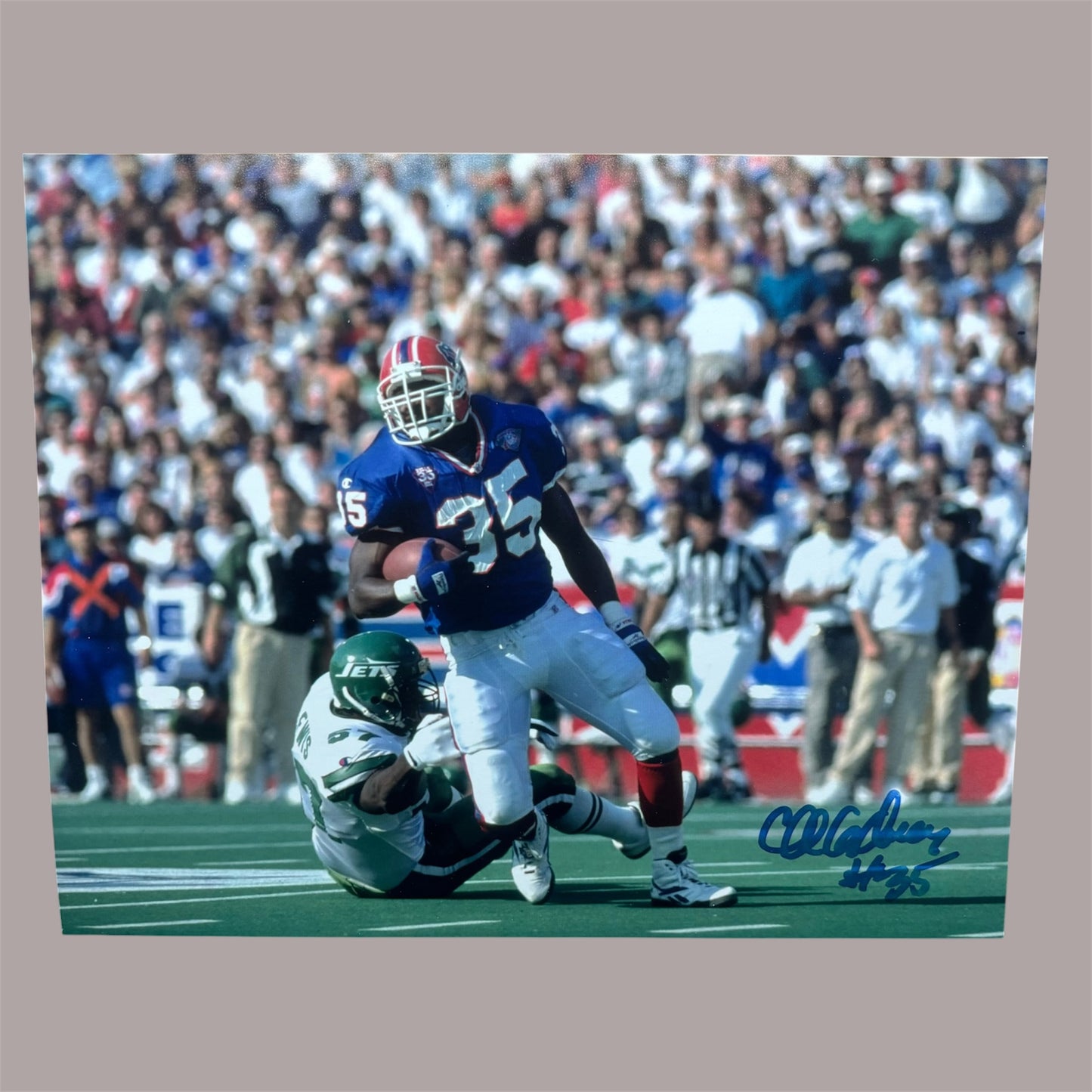 Carwell Gardner Signed Buffalo Bills 8x10