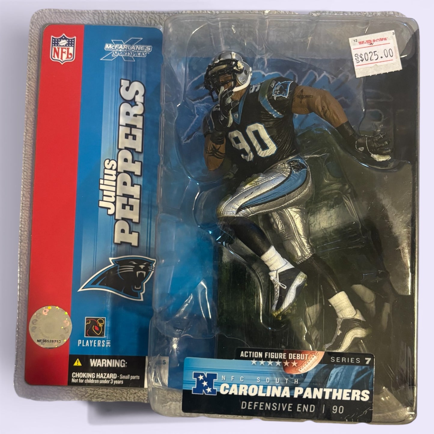 Julius Peppers Panthers McFarlane