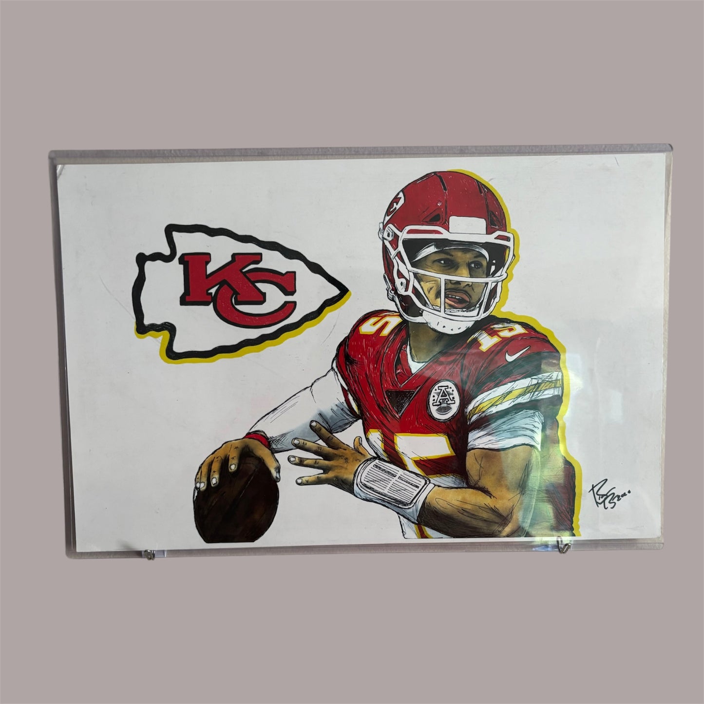Patrick Mahomes Kansas City Chiefs 11x17 Poster