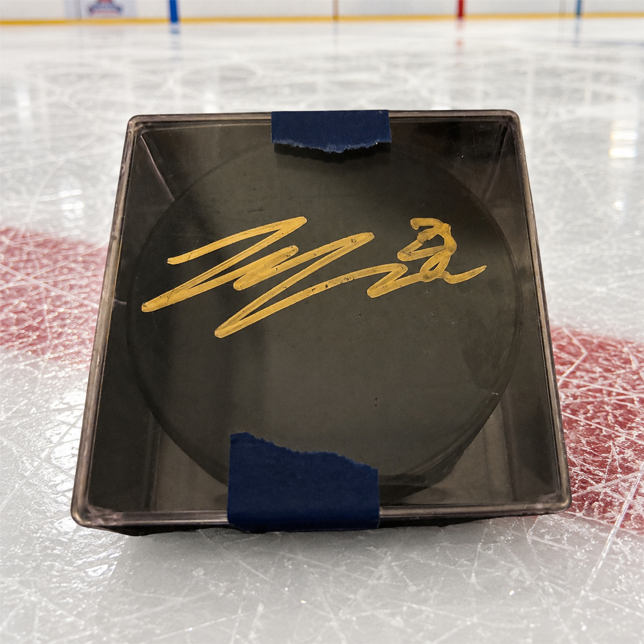 Zemgus Girgensons Signed Buffalo Sabres Puck