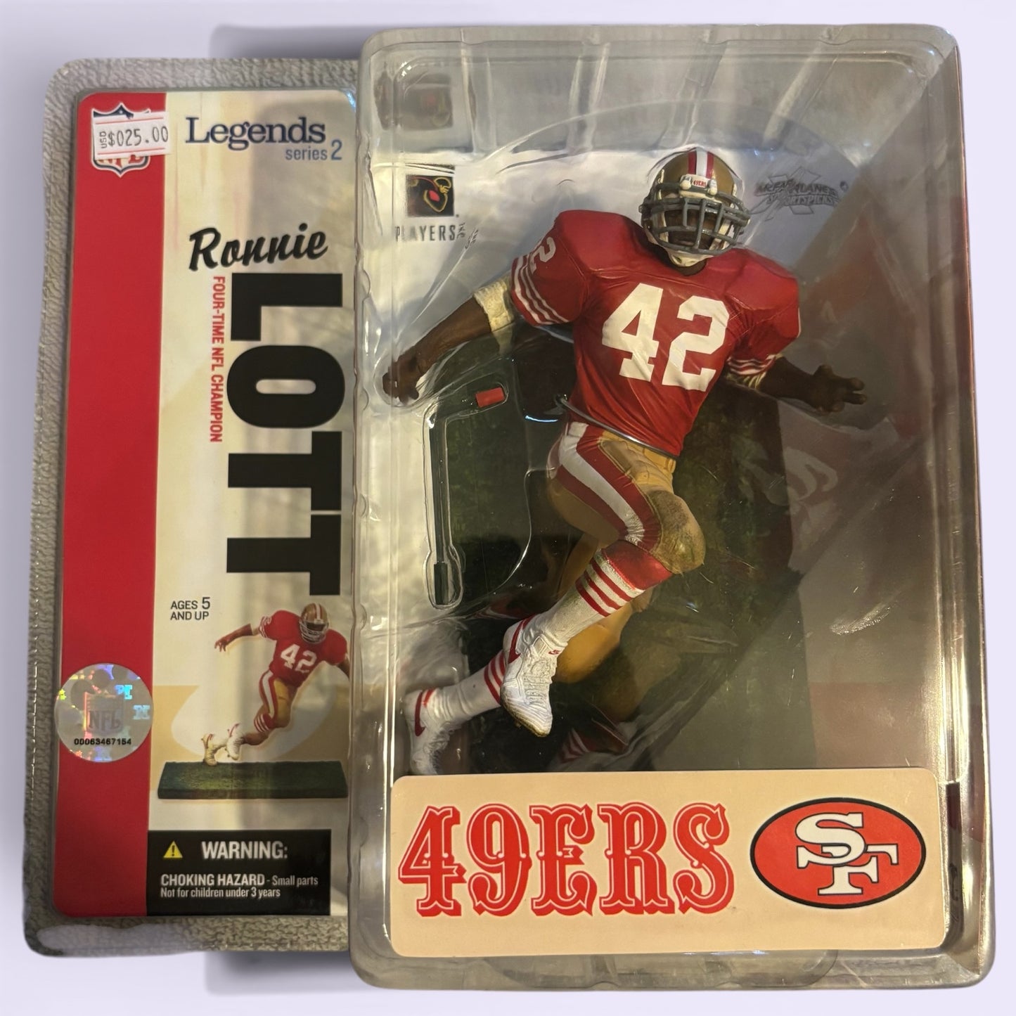Ronnie Lott 49ers McFarlane