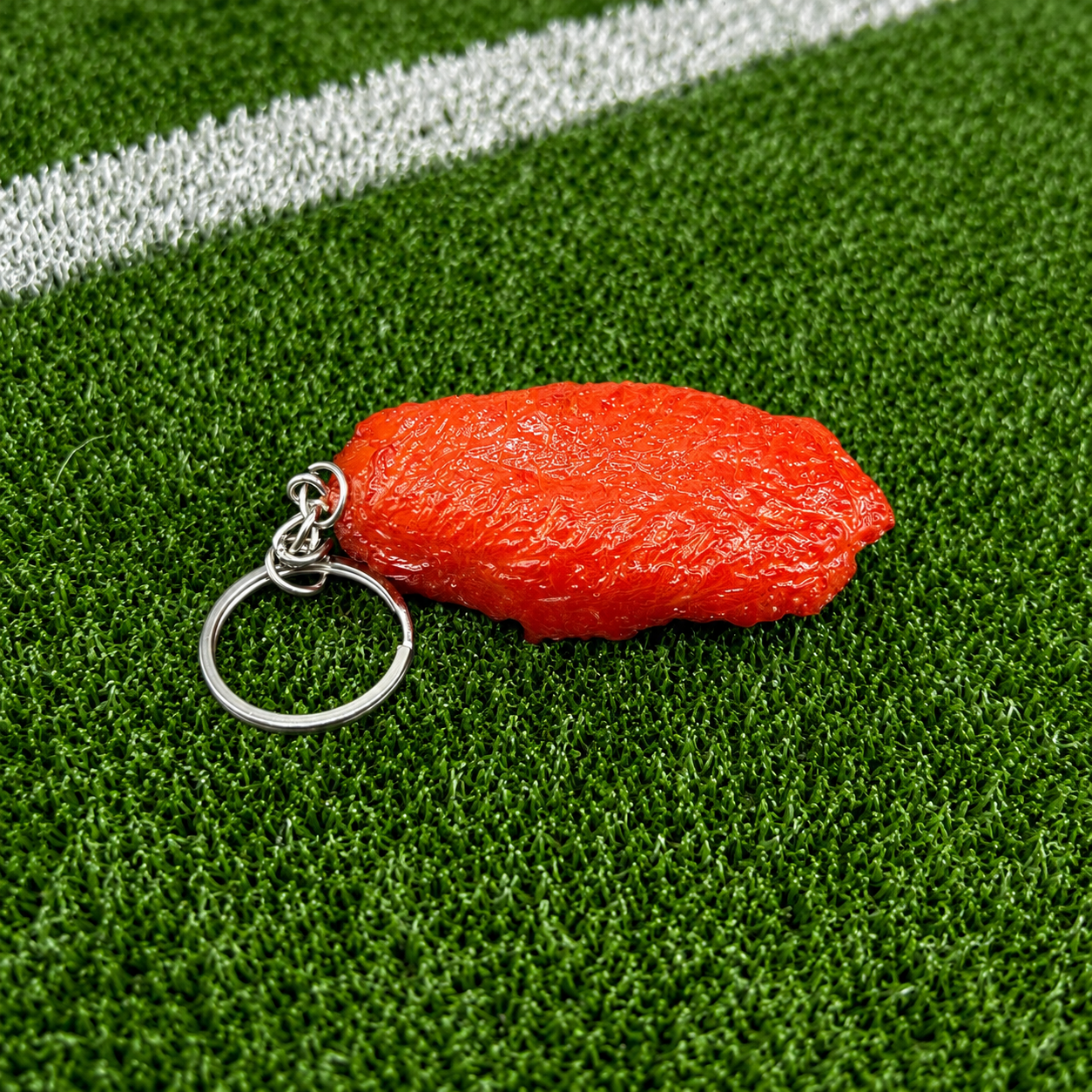Chicken Wing Key Chain Flat