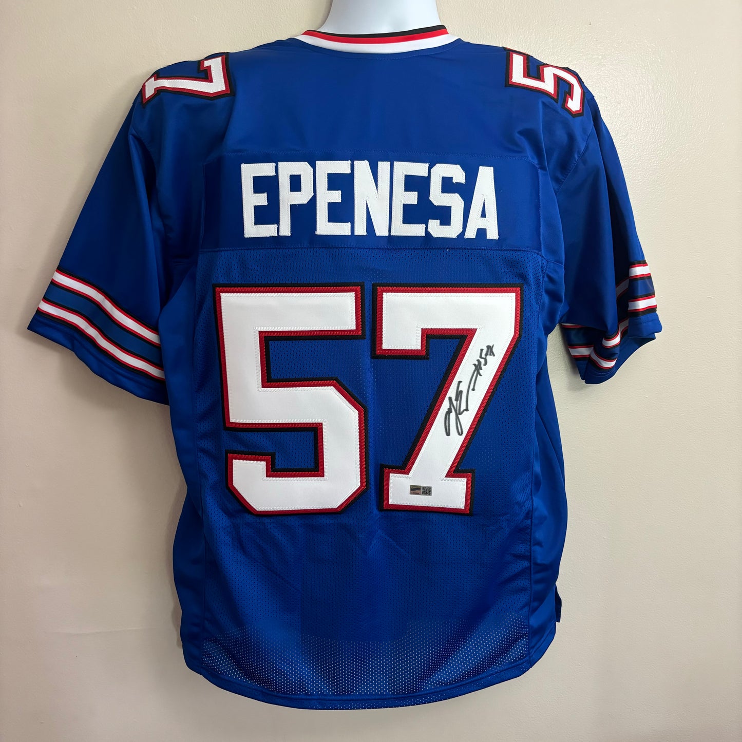 AJ Epenesa Signed Buffalo Bills Jersey