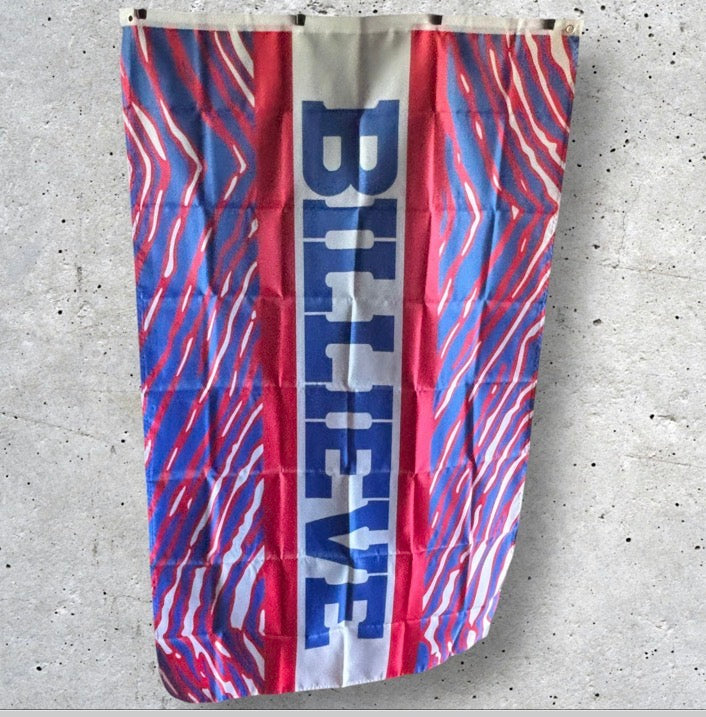 Billieve Bills Zubaz Flag