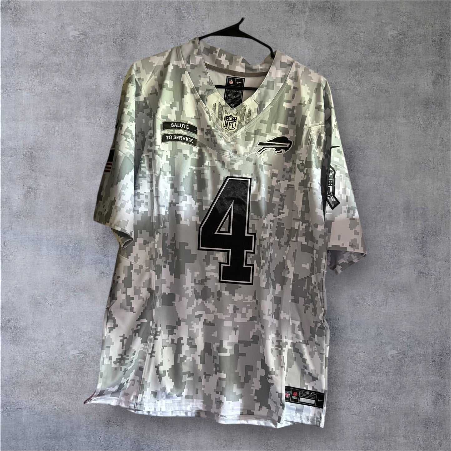 James Cook Artic Camo Jersey