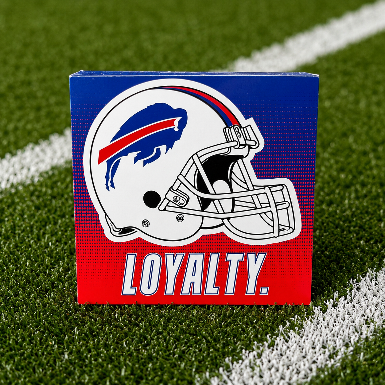 Buffalo Bills 3x3 Canvas Wall Sign