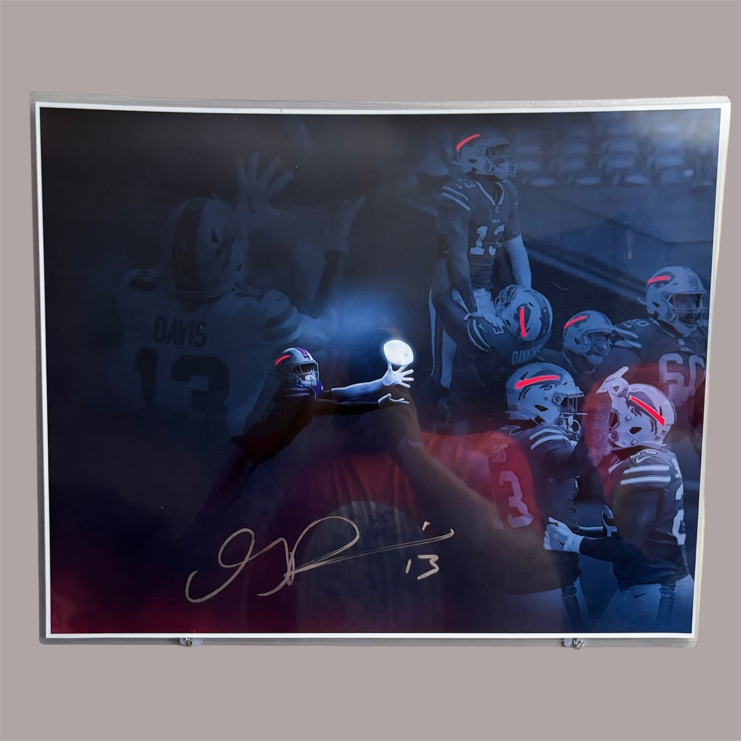 Gabe Davis Signed Buffalo Bills 16x20
