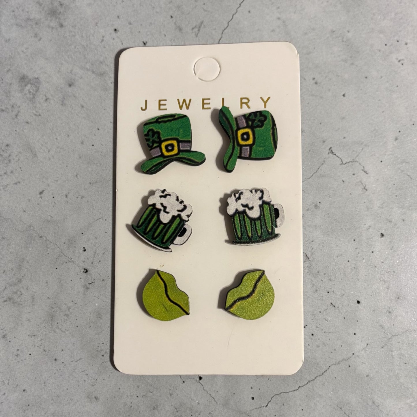 St. Patrick’s Day Earrings 3 Pack.