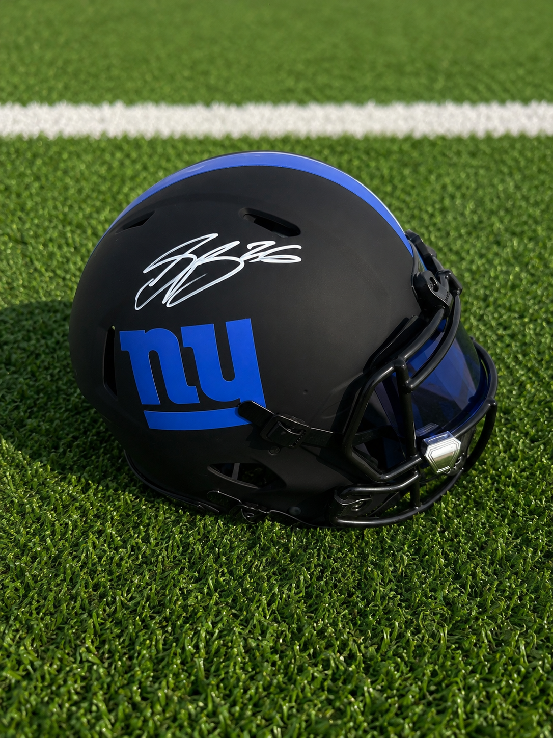 Saquan Barkley Signed New York Giants Full Size Eclipse Authentic