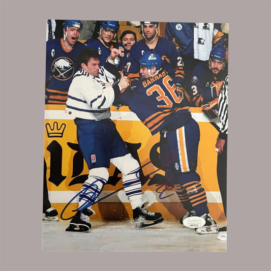 Barnaby, Matt Signed Sabres 8x10