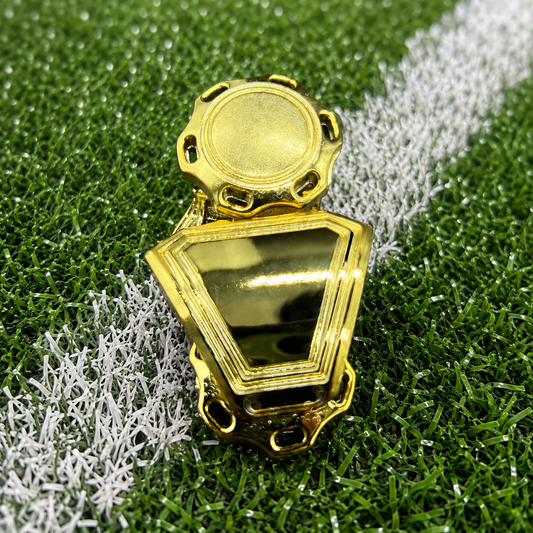 Gold Chrome UA Style Visor Clips