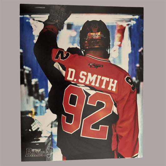 Dhane Smith Unsigned Bandits 8x10 Tunnel
