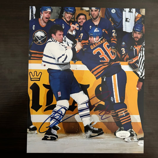 Barnaby, Matt Signed Sabres 8x10