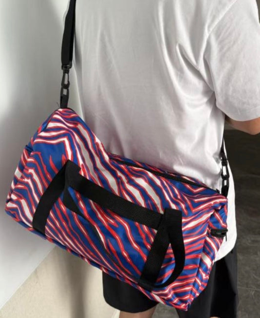 Buffalo Bills Zubaz Weekend Duffle Bag
