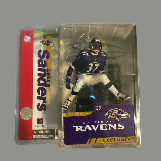 Deion Sanders Ravens Purple McFarlane