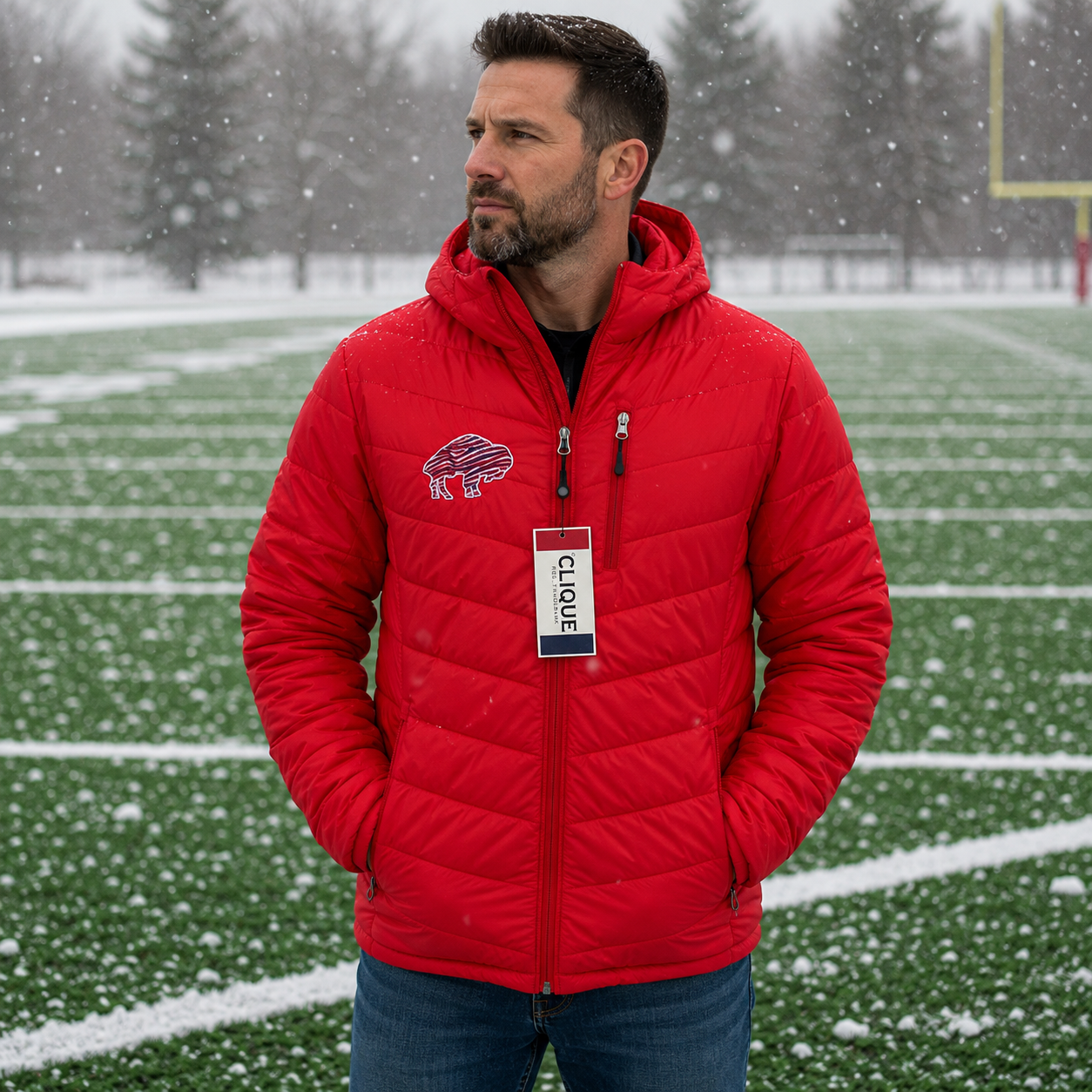 Buffalo Bills Puff Jackets