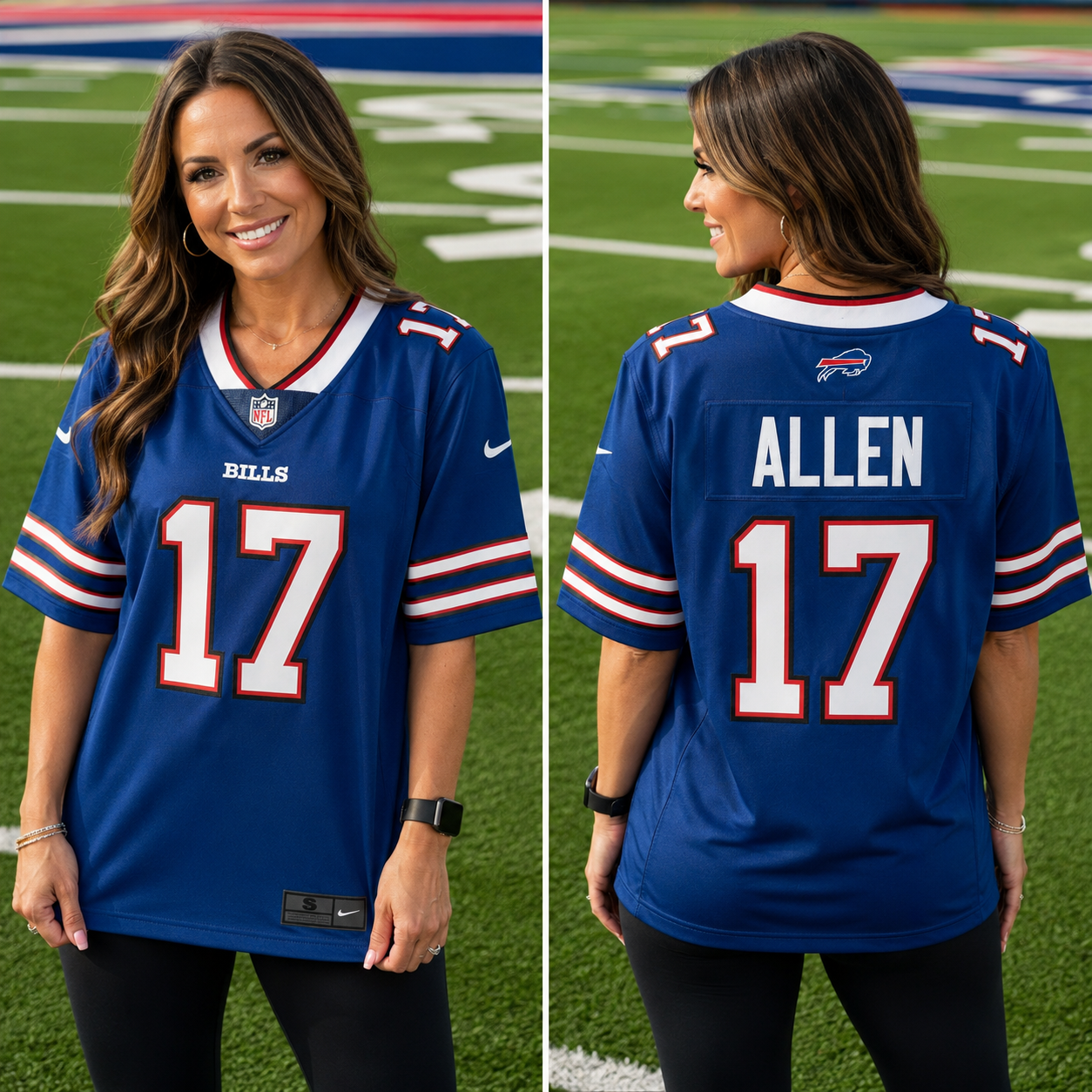Josh Allen Women’s Blue Jersey
