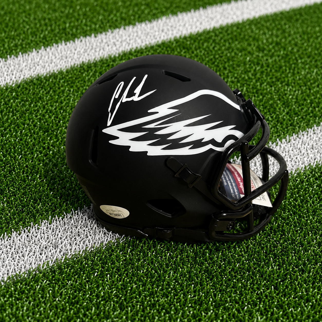 Chris Long Signed Philadelphia Eagles Eclipse Mini