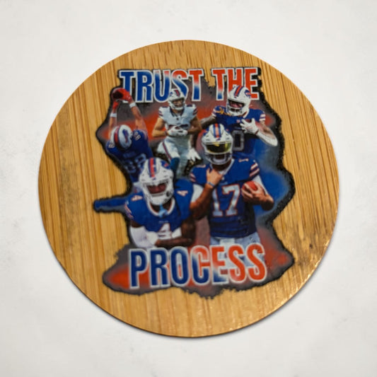 Trust The Process Bottle Opener