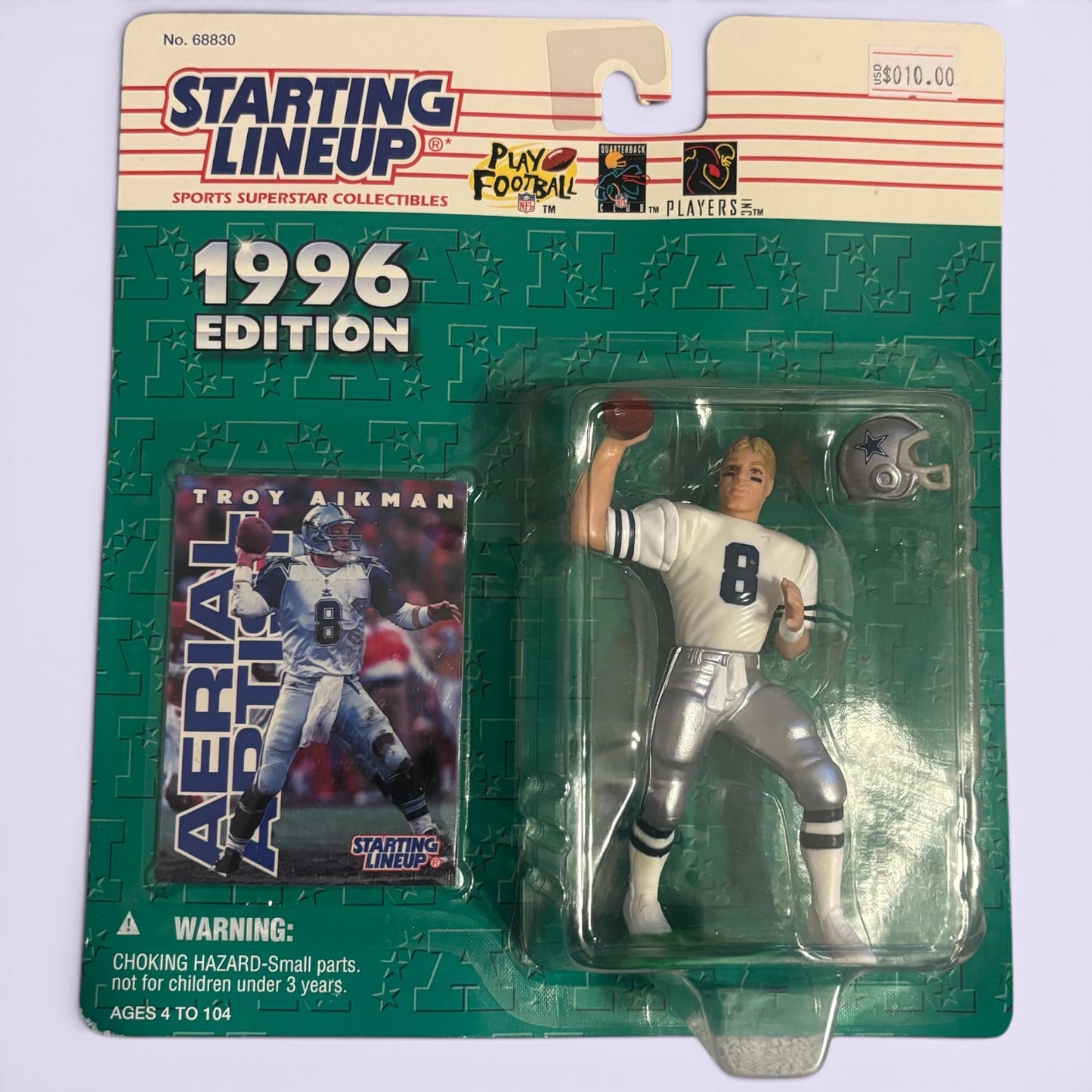 Troy Aikman Ariel Artist Starting Line Up