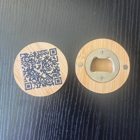 Shout Song QR Code Bottle Opener Magnetic