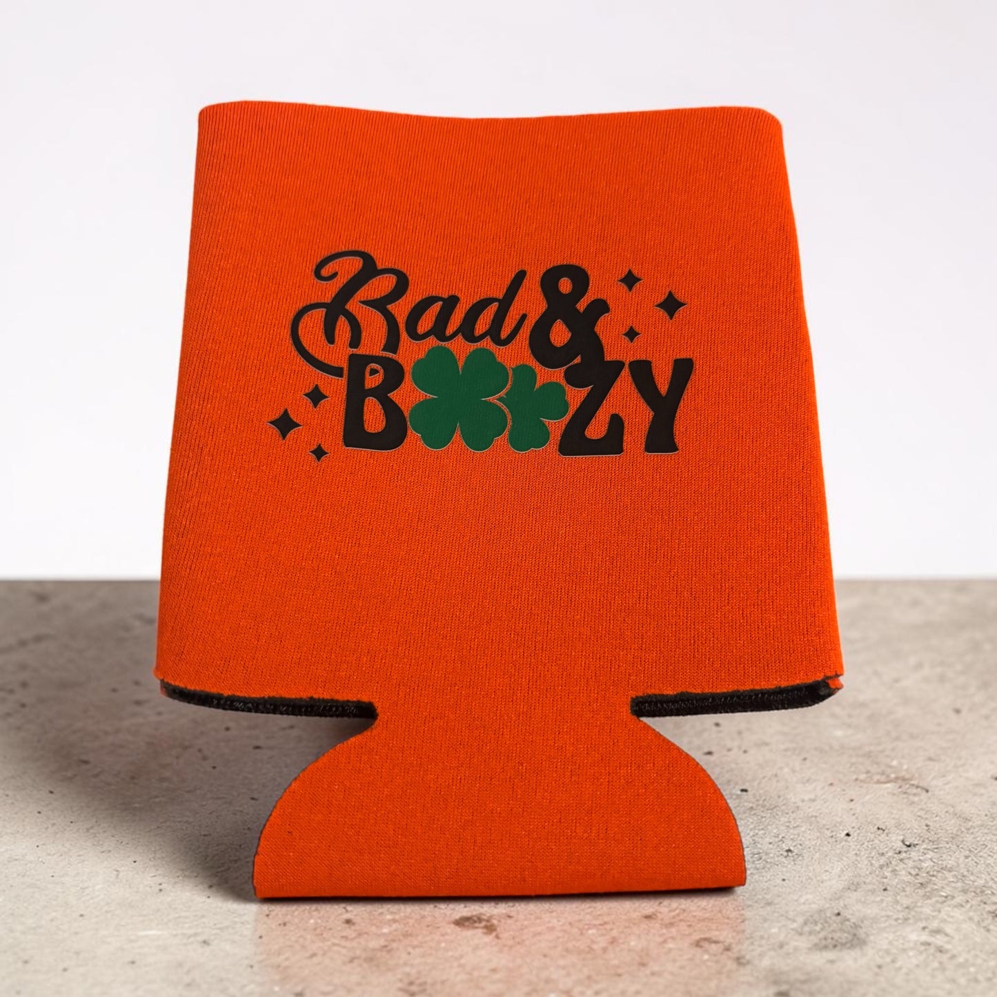 Bad & Boozy St. Patty’s Coozie