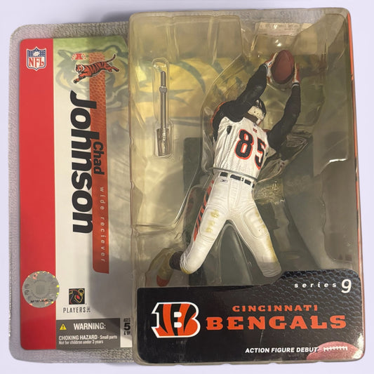 Chad Johnson Bengals White McFarlane
