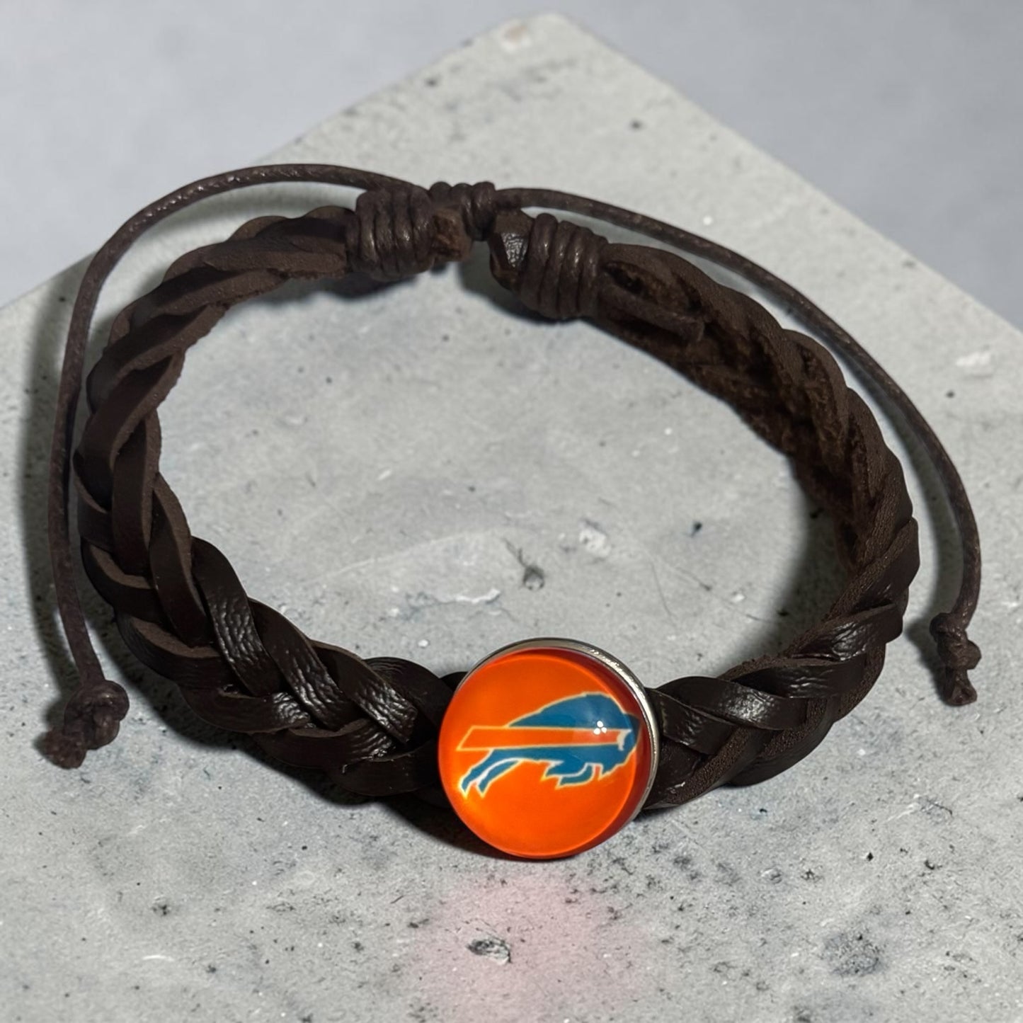 Leather Snap Bracelet
