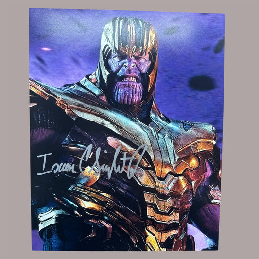 Isaaic Singleton Signed 8x10