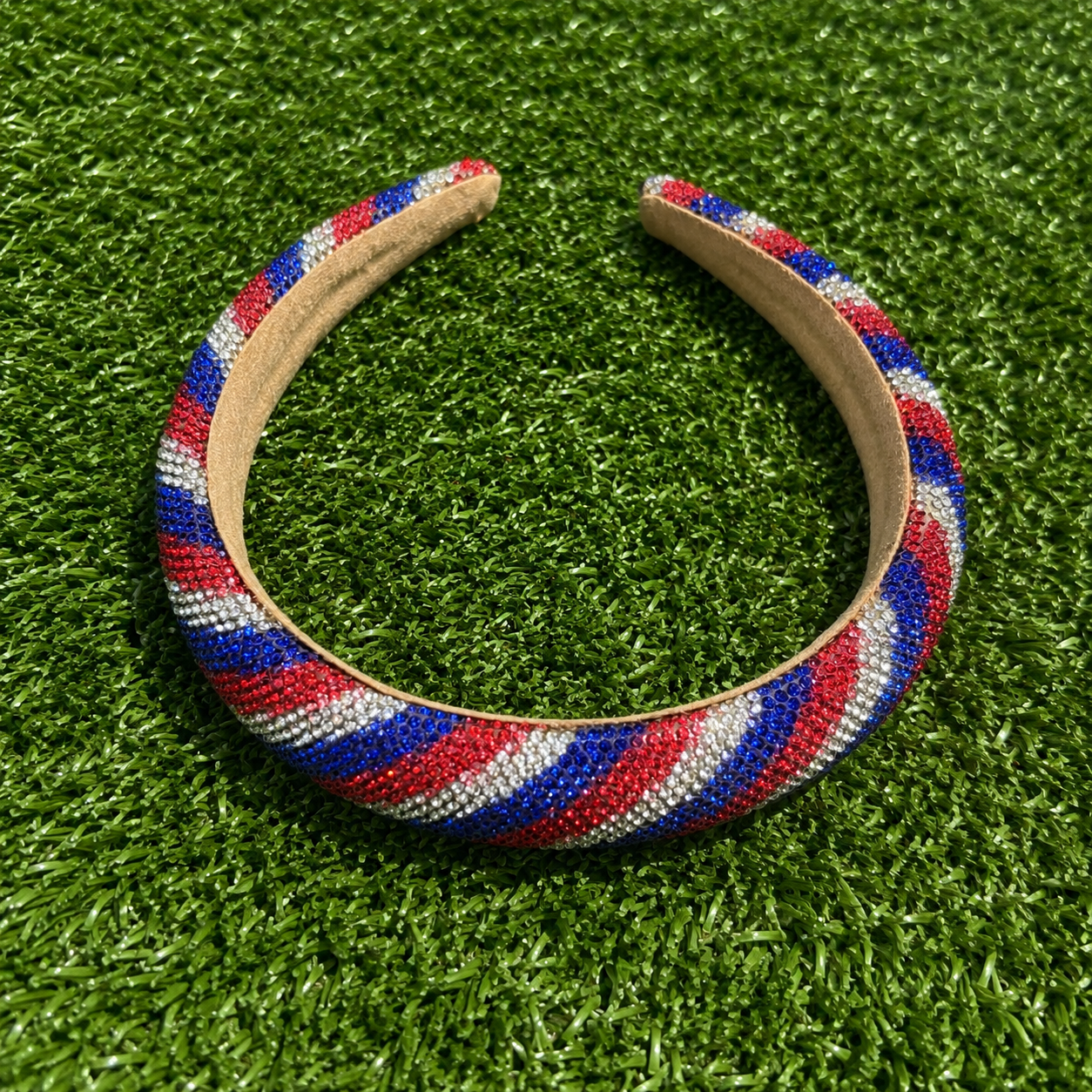 Bills Zubaz Rhinestone Head Band