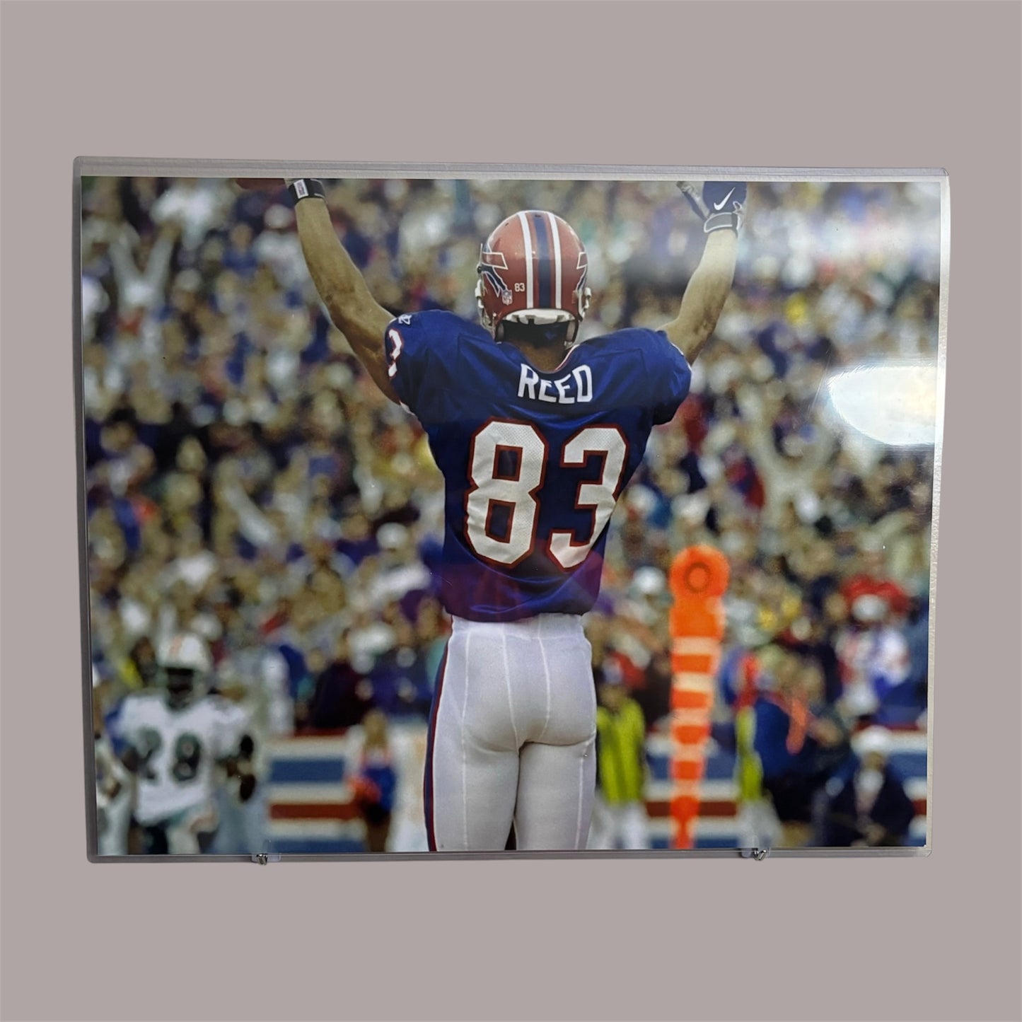 Andre Reed Unsigned 16x20 Buffalo Bills Poster