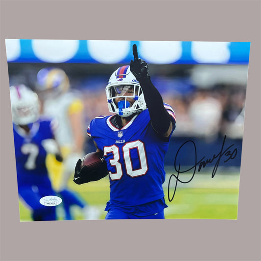 Dane Jackson Signed Buffalo Bills 8x10