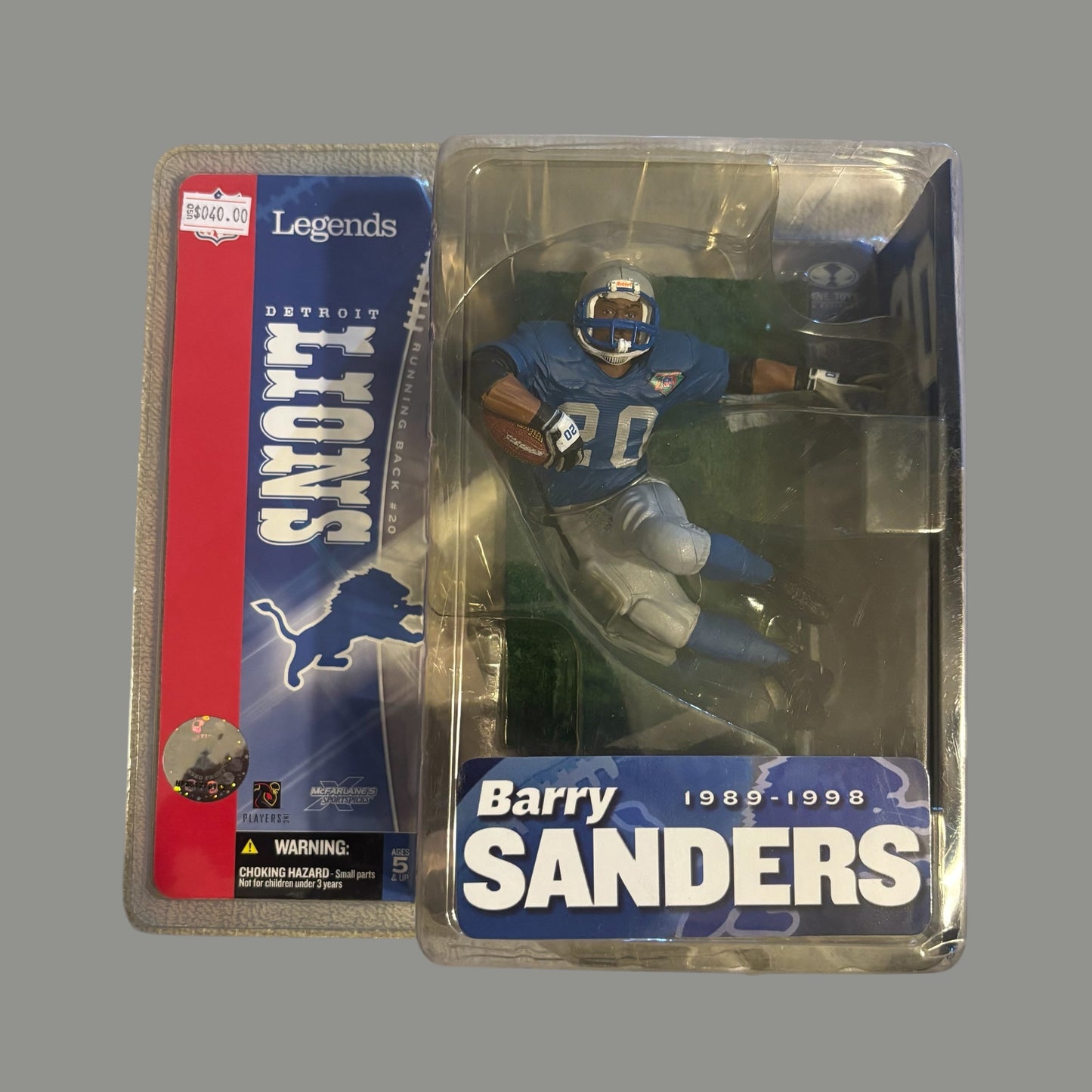 Barry Sanders Lions McFarlane
